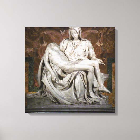 De Pieta Canvas druk Afdruk (Voorkant)