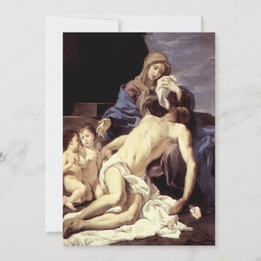 De Pieta - Lamentatie van Christus - Baciccio (Voorkant)