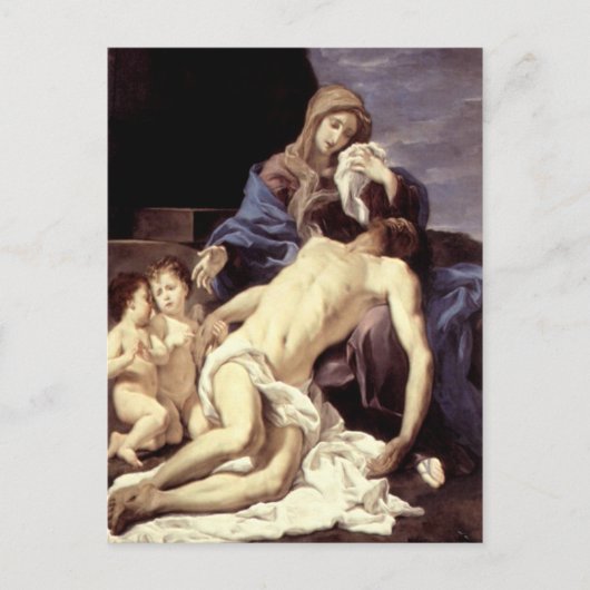 De Pieta - Lamentatie van Christus - Baciccio Briefkaart (Voorkant)