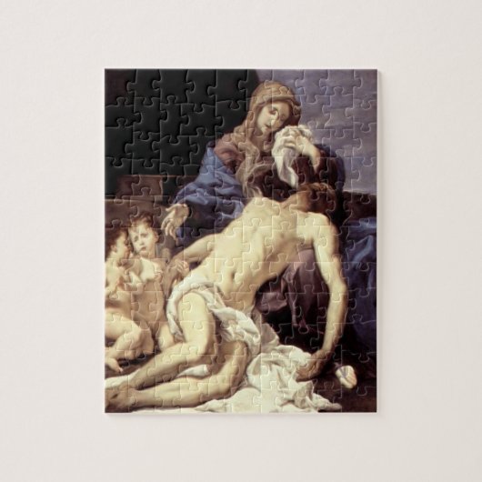 De Pieta - Lamentatie van Christus - Baciccio Legpuzzel (Verticaal)
