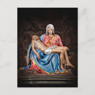 De Piëta van Michelangelo (1498–1499) HET LAM GODS Feestdagenkaart