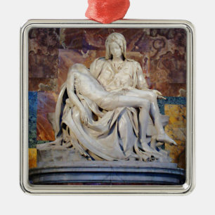De Pieta van Michelangelo Metalen Ornament