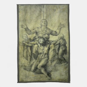 De Pietà van Michelangelo voor Vittoria Colonna Theedoek