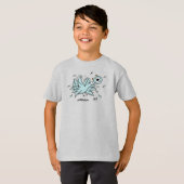 De Pigeon Freakout Kinder Ash T-shirt (Voorkant volledig)