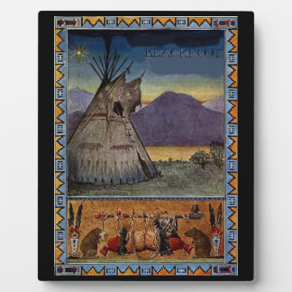 "De Piikuni stam" Fotoplaat