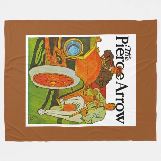 De Pijl-doorboren Fleece Deken (Voorkant (Horizontaal))