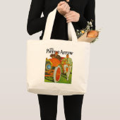De Pijl-doorboren Grote Tote Bag (Voorkant (product))