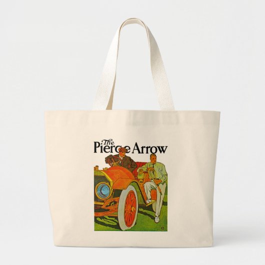De Pijl-doorboren Grote Tote Bag (Voorkant)