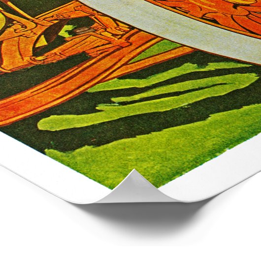 De Pijl-doorboren Poster (Hoek)