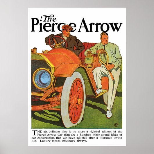 De Pijl-doorboren Poster (Voorkant)