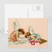 De pijl van de liefde voorbereiden briefkaart (Voorkant / Achterkant)