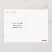 De Pijl van het Chalkboard sparen het Afstuderen v Briefkaart (Achterkant)