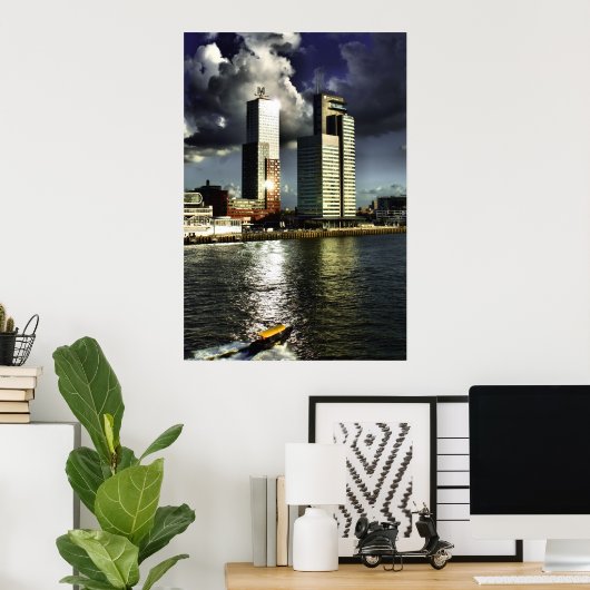 De pijlen en de waterkrab poster (Thuiskantoor)