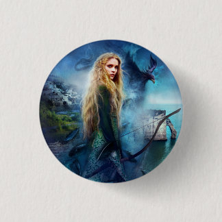 De pijlen van de knoop van het Hart Ronde Button 3,2 Cm