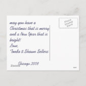 De Pijler 2009 van de marine Feestdagenkaart (Achterkant)