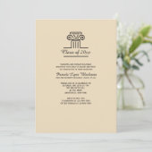 De Pijler (TAN) uitnodiging (Staand voorkant)