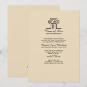 De Pijler (TAN) uitnodiging (Voorkant / Achterkant)