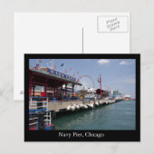 De Pijler van de marine, Chicago Briefkaart (Voorkant / Achterkant)