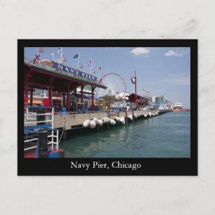 De Pijler van de marine, Chicago Briefkaart
