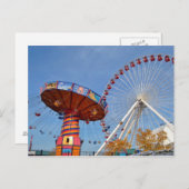 De Pijler van de marine, Chicago Briefkaart (Voorkant / Achterkant)