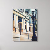 De pijlers van de macht, Washington DC Canvas Afdruk (Voorkant)