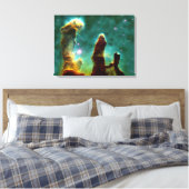 De pijlers van de schepping canvas afdruk (Insitu (Slaapkamer))