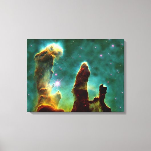 De pijlers van de schepping canvas afdruk (Voorkant)