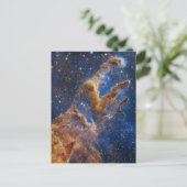 De pijlers van de schepping kijken als T-Rex Briefkaart (Staand voorkant)