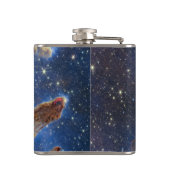 De pijlers van de schepping kijken als T-Rex Heupfles (Achterkant)