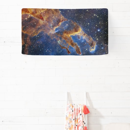 De pijlers van de schepping kijken als T-Rex Spandoek (Insitu)