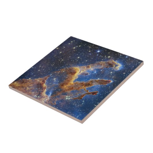 De pijlers van de schepping kijken als T-Rex Tegeltje (Zijkant)