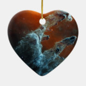 De pijlers van de schepping | MIRI | JWST Keramisch Ornament (Achterkant)