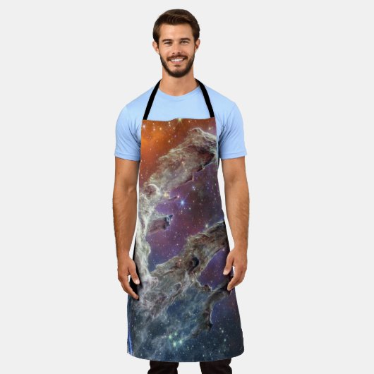 De pijlers van de schepping | MIRI & NIRCam | JWST Schort (Gedragen)