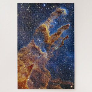 De pijlers van de schepping NIRCam JWST Legpuzzel
