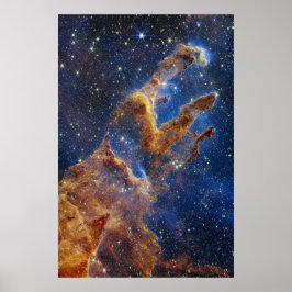 De pijlers van de schepping | NIRCam | JWST Poster