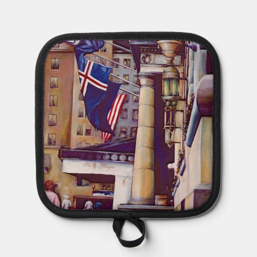 De pijlers van het Plaza Pannenlap (Voorkant)