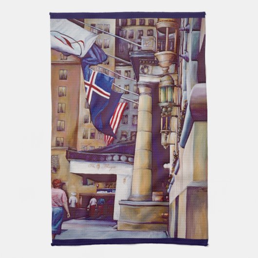 De pijlers van het Plaza Theedoek (Verticaal)