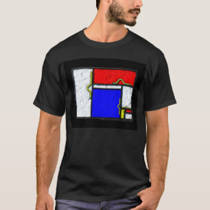 De pijlers van Mondriaan T-shirt