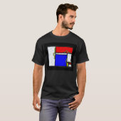 De pijlers van Mondriaan T-shirt (Voorkant volledig)