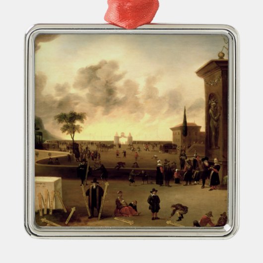 De pijlpoort naar de hemel metalen ornament (Voorkant)