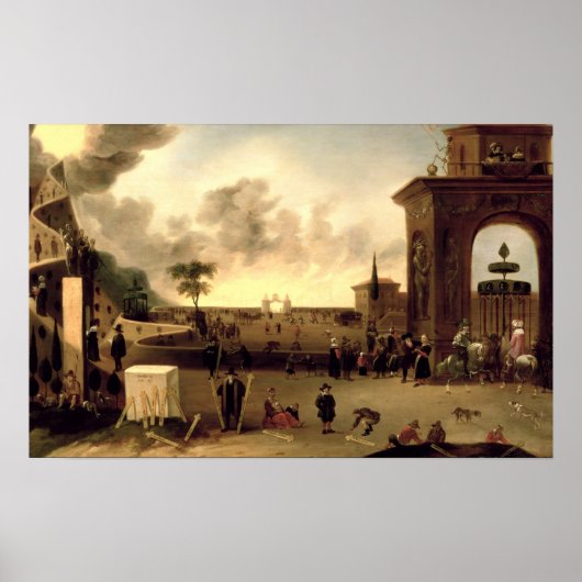 De pijlpoort naar de hemel poster (Voorkant)