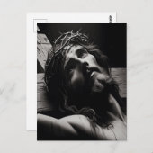 De pijn en eeuwige verlossing van Jezus Christus Briefkaart (Voorkant / Achterkant)