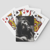 De pijn en eeuwige verlossing van Jezus Christus Pokerkaarten (Achterkant)