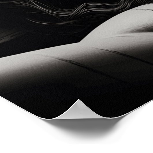 De pijn en eeuwige verlossing van Jezus Christus Poster (Hoek)