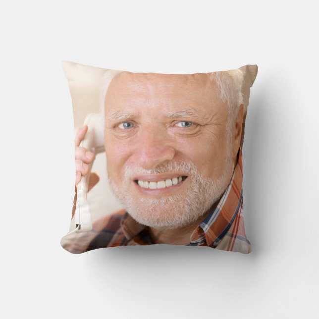 De pijn Harold Pillow verbergen Kussen (Voorkant)