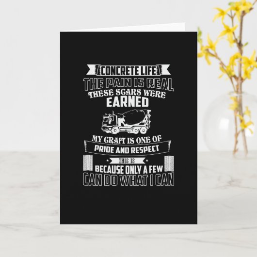 De pijn is echt kaart (Gele Bloem)