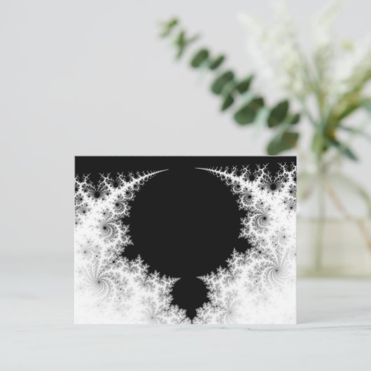 De pijnbomen briefkaart (Staand voorkant)