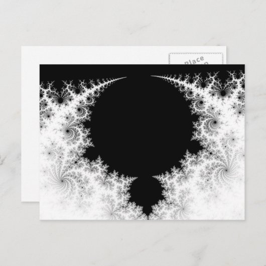 De pijnbomen briefkaart (Voorkant / Achterkant)