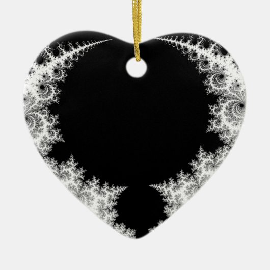 De pijnbomen keramisch ornament (Voorkant)