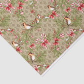 De Pijnboom van de Vogel van Kerstmis van de Tissuepapier (Detail)